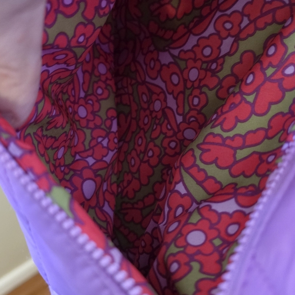 Vera Bradley Featherweight Original Zip Hipster in Iris Orchid - Picture 12 of 14